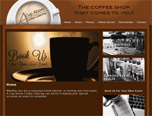 Tablet Screenshot of cupabove.com